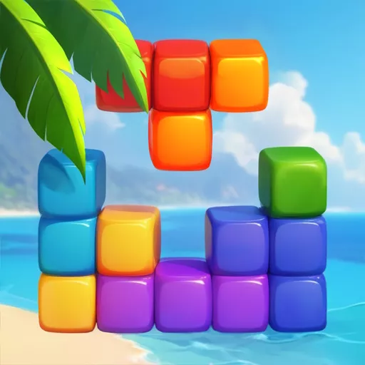 Block Puzzle Câu chuyện nhiệt đới