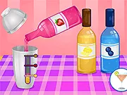 Cô gái tóc vàng Sofia ở nhà tiệc