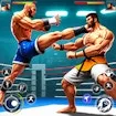 Vận động viên thể hình Karate Fighting