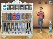 Các chàng trai tạo kiểu lên