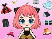 Tự mặc đồ cho búp bê Chibi