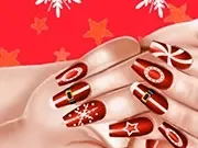 Tiệm làm móng thời trang Giáng sinh 2