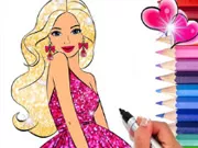 Sách tô màu: Barbie