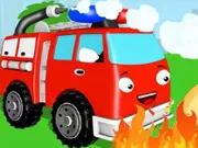 Sách tô màu: Xe cứu hỏa