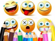 Sách tô màu: Biểu tượng cảm xúc vui nhộn
