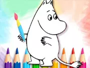 Sách tô màu: Moomim