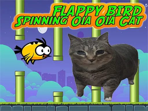 Flappy Bird Spinning trở thành con mèo