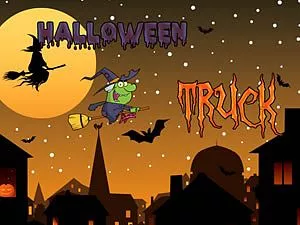 Trò chơi ghép hình xe tải Halloween