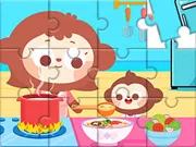 Jigsaw Puzzle: Nấu ăn