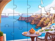 Ghép hình: Santorini