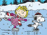 Ghép hình: Trượt băng Snoopy-