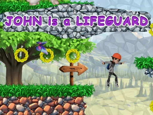 John là một nhân viên cứu hộ