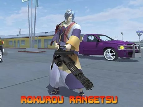 Thành phố điên Rokurou Rangetsu