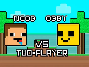Noob vs Obby Hai người chơi