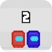 Pixel Us Đỏ và Xanh 2