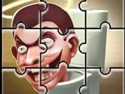 Câu đố ghép hình nhà vệ sinh Skibidi