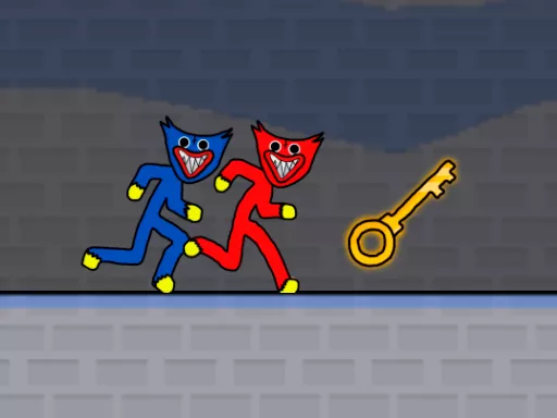 Bộ đôi tiệc tùng Stickman Huggy