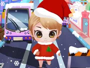 Người chạy công chúa tàu điện ngầm Santa