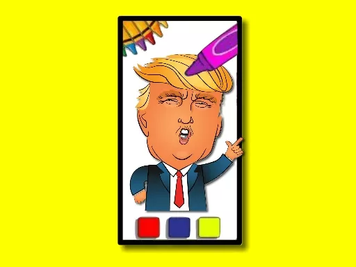 Thời gian tô màu Trump